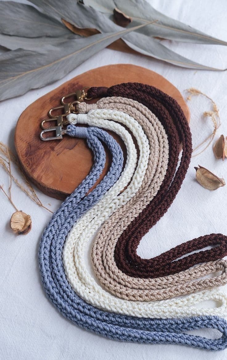 Crochet Lanyards