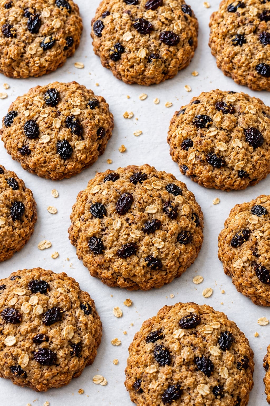 Oatmeal chocolate raisin cookies
